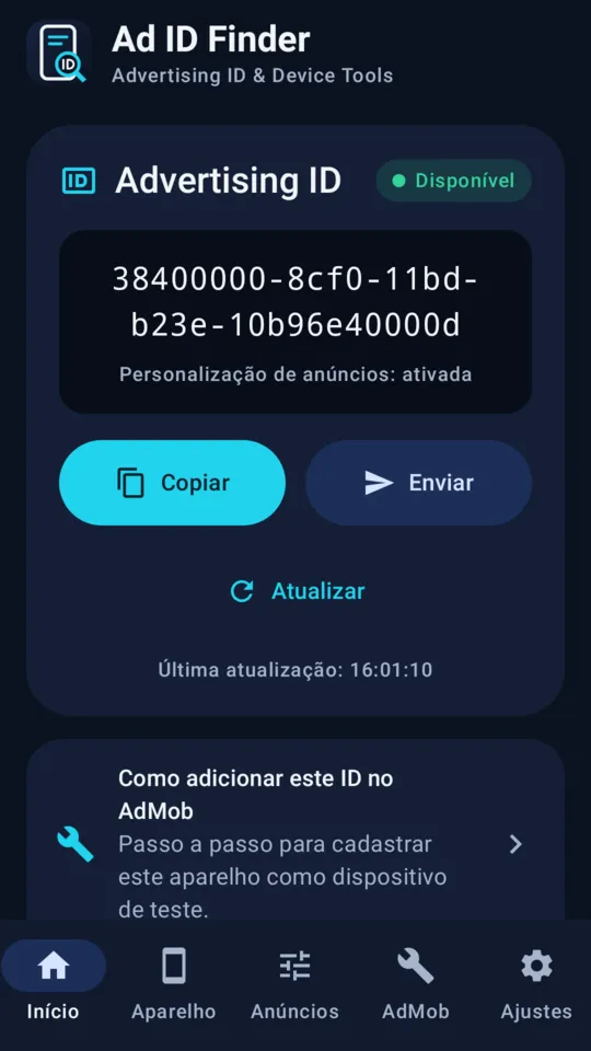 Ad ID Finder screenshot (1)