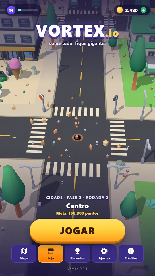 Tela do Vortex.io (2)